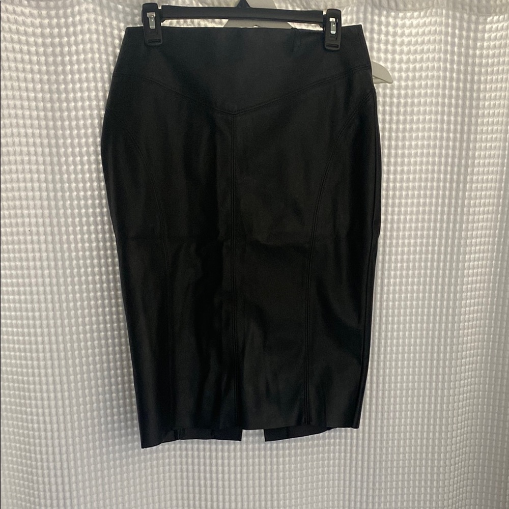 Express Black Midi Skirt